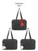 2024 Women's Japanese Style JK Uniform Crossbody Bag: Two-Dimensional Simple Academy Shoulder Handbag