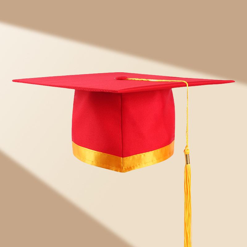 Enhanced Unisex Graduation Cap for College and Coming-of-Age Ceremonies