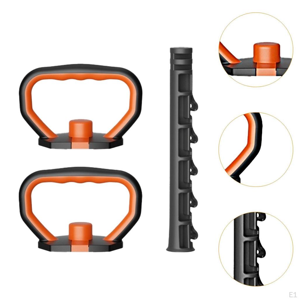 Kettlebell Handles Kettle Bell Grips Workout with Bar Equipment Adjustable Bodybuilding