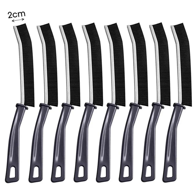 Langlebige Fugenreinigungsbürste Küche Toilette Fliesenfugen Toter Winkel Harte Borsten Reinigungsbürsten Für Dusche Bodenlinie 5/1Stk