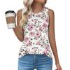 Womens Casual O Neck Loose  Sleeveless Top T-shirt  Summer Tank Tops For Women Tank Camisole Sleeveless Basic Tops