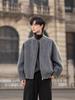 Hochwertiger Wollmantel für Herren - Herbst/Winter 2025 Stehkragen Kurze Jacke