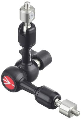 Manfrotto Friktionsarm Kameraarm Länge beide Schrauben Kamera Festnetz Fernbedienung Fernlast 244MICRO Zubehör, 15cm, 1/4 Seiten, 3/8 Inklusive, Kamera,