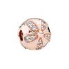 Rose Series Dazzling Daisy Fixed Clip Bead Unisex Jewelry 781493CZ