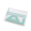 Four-Piece Ruler Set for Book Covers, Diaries, Photo Albums - Multi-Functional Positioning and Measuring Tool.