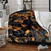 Custom Name skateboard Theme Printed Blanket - Perfect for Couch, Bed, Travel & Outdoor Use | Machine Washable, Cozy & Durable.