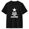 Unisexs Rage Against Machine T Shirts Cotton Clothing Vintage Short Sleeve Crewneck Tee Shirt Summer TShirts
