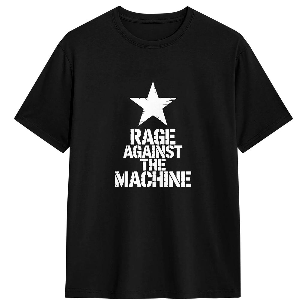 Unisexs Rage Against Machine T Shirts Cotton Clothing Vintage Short Sleeve Crewneck Tee Shirt Summer TShirts