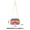 Ugly Cute Monster Plush Crossbody Bag With Teeth Animal Doll Shoulder Purse Small Wallet