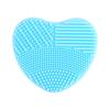7Colors Makeup Brush Cleaner Silicone Heart Glove Cleaning Cosmetic Board Washing Scrubber