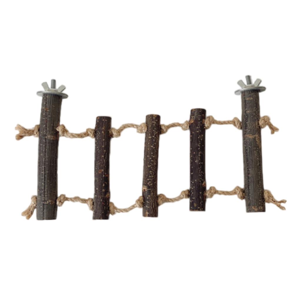 Parrots Grinding Scratchers Perch Cage Mount Bird Ladder Cage Toy Rod Swing Rack Toy Grinding Perch Supplies