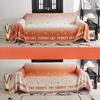 Chenille Sofa Towel Four Seasons All-Inclusive Sofa Cover Dust Cover Living Room Straight Row Sofa One Piece Cover Cloth