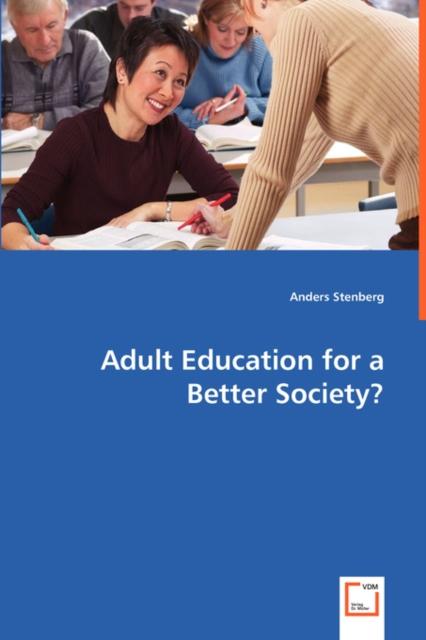 The Adult Education for a Better Society? Book