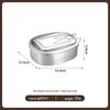 Retro Food Grade 201 Stainless Steel Single-Layer Lunch Box