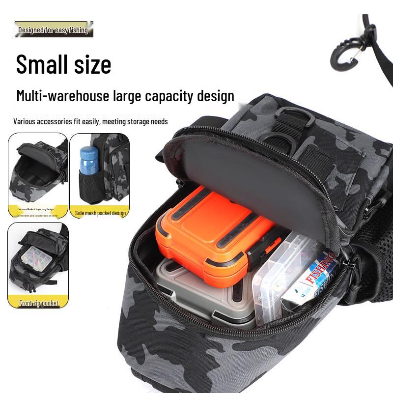Wangfeng Outdoor Camouflage Chest Crossbody Bag
