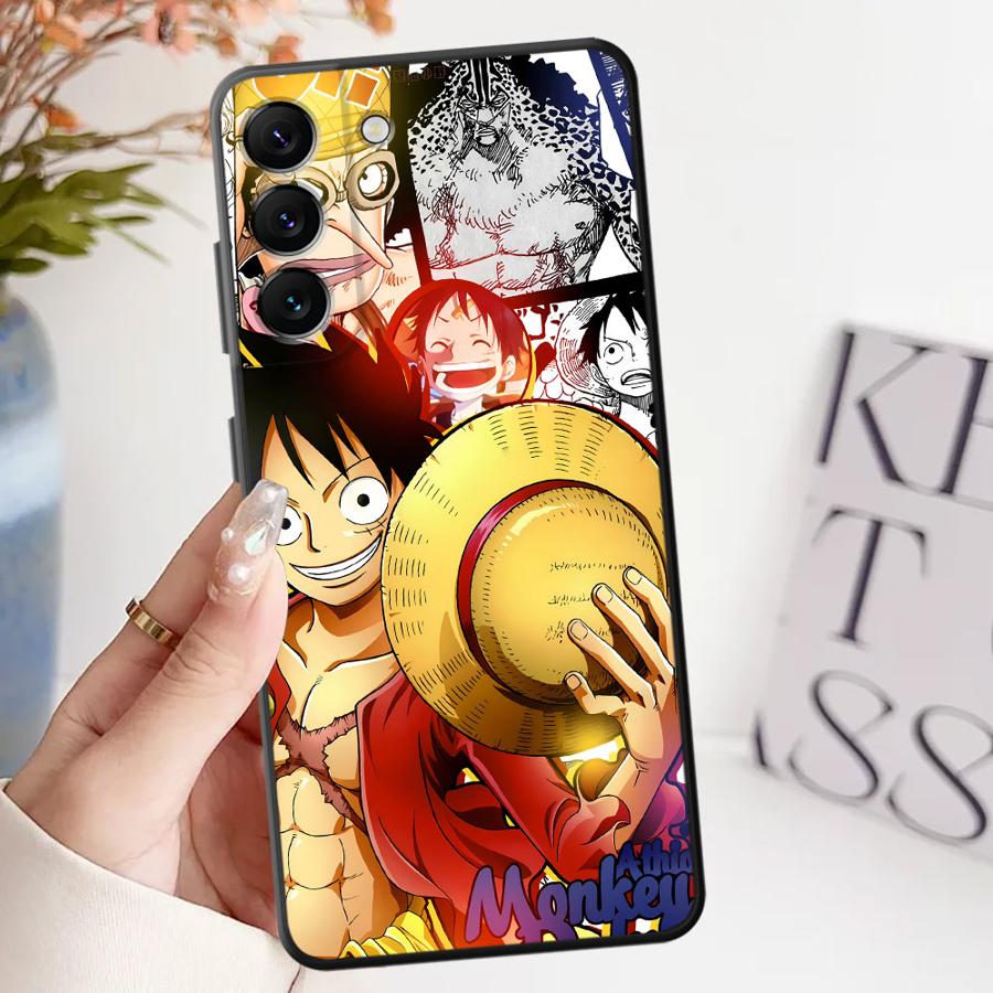 Phone Cover Case for Samsung Galaxy A52 A36 A32 A26 A72 A23 A55 A41 A24 A53 A35 A25 A71 A73 A51 A22 Anime One Piece Luffy