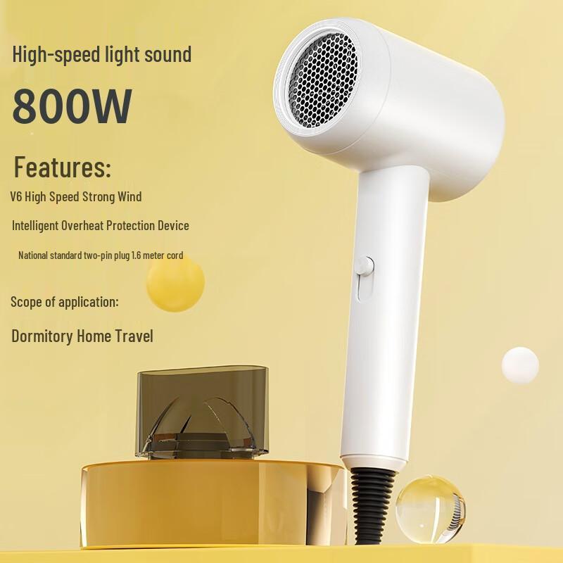 High-Speed Portable Hair Dryer CN plug (adapter included)