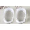 1/2pcs Waterproof Piece Transparent Charger Storage Bag With Design Multi Purpose Portable Storage Bag For Travel Storage Bag