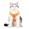 Breathable Reflective Pet Leash Vest Chest Strap Escape-Proof Pet Harness for Dogs & Cats - Full Mesh Breathable Adjustable Vest (4 Colors)