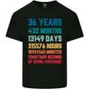 36th Birthday 36 Year Old Mens Light Cotton T-Shirt
