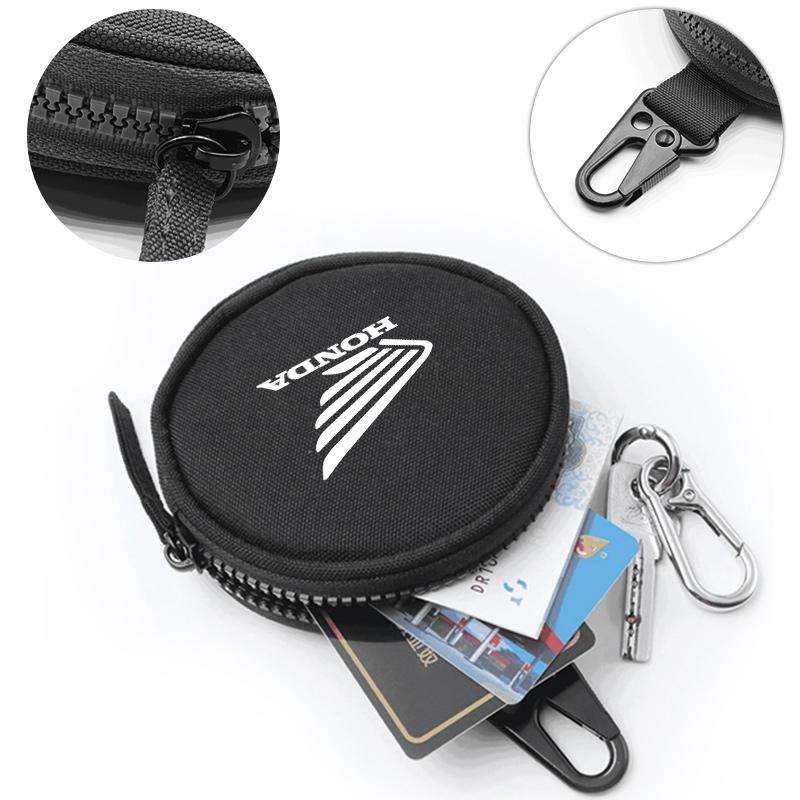 Motorcycle Logo Storage Bag Key Coin Bank Card Wallet Holder For Honda Hornet 600 250 CB500X NC750X PCV Forza 125 CB650R CBR 954 EB1