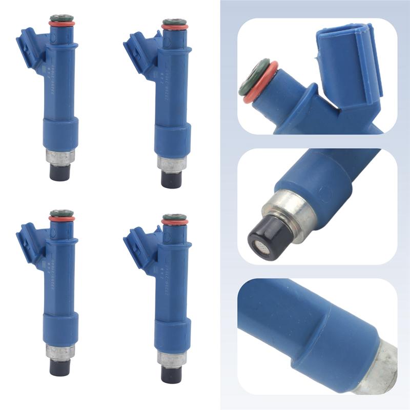 4Pcs 23250-21040 23209-21040 Car Fuel Injector for Toyota Yaris