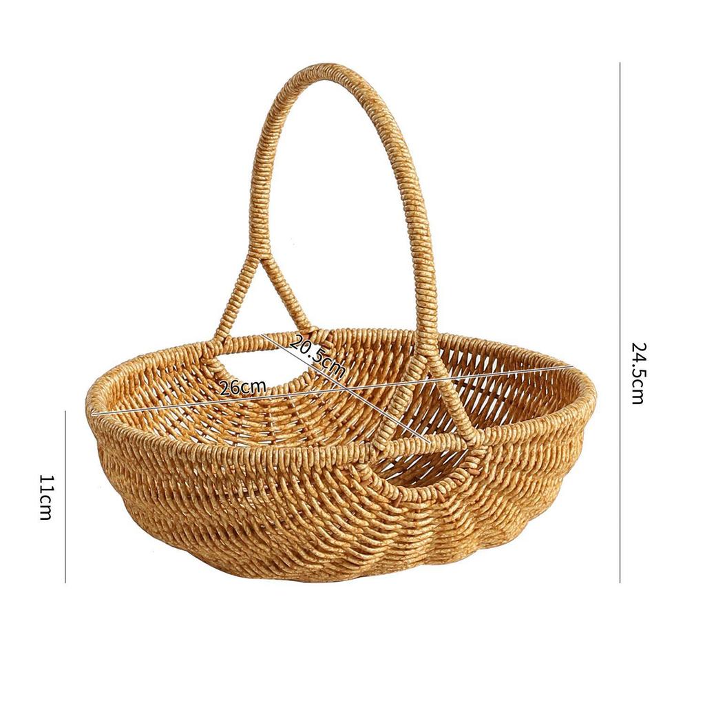Luxury Outdoor Rattan-Style Picnic & Gift Basket