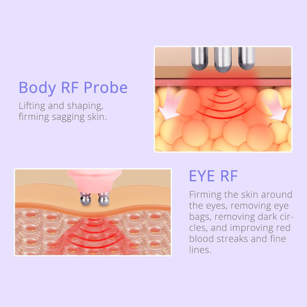 80K Cavitation 6 In 1 Ultrasonic RF Vacuum Machine