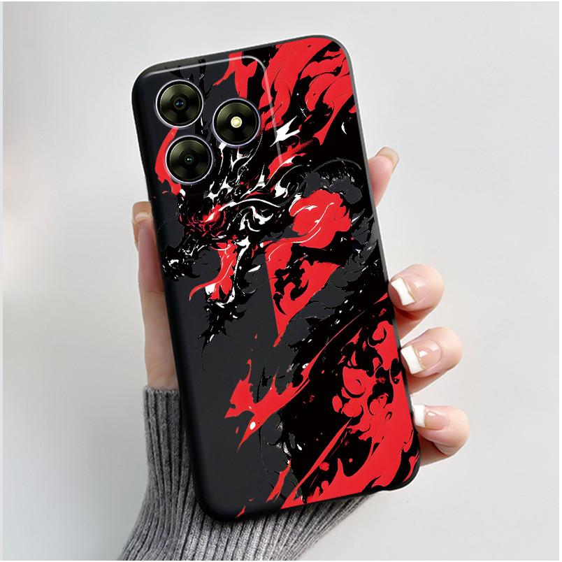 Pentru Blackview Wave 8C 6.56" Wave 8 Black View Wave8C Wave8 Spate TPU Silicon Moale Carcasă Telefon Luxos Drăguț Iepuraș Iubire Husa Amuzantă