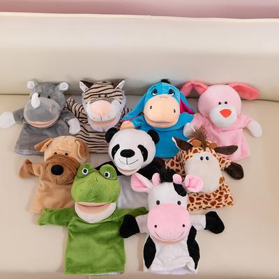 New Hand Puppet Plush Toy Animal Doll Children's Show Prop Finger Animal