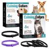 3/4 Pcs Dogs Calming Pheromone Collars Pets Relieve Anxiety Adjustable Comfortable Collar For Puppy Kitten Large Dog Accessories