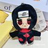 Naruto 10Cm Shippuden Anime Peripherals Plush Toy Keychain Naruto Cartoon Kakashi Gaara Cotton Doll Key RingBag Hanger Ornament