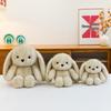 Long-Eared Doudou Bunny: Super Soft Plush Comfort Doll for Kids