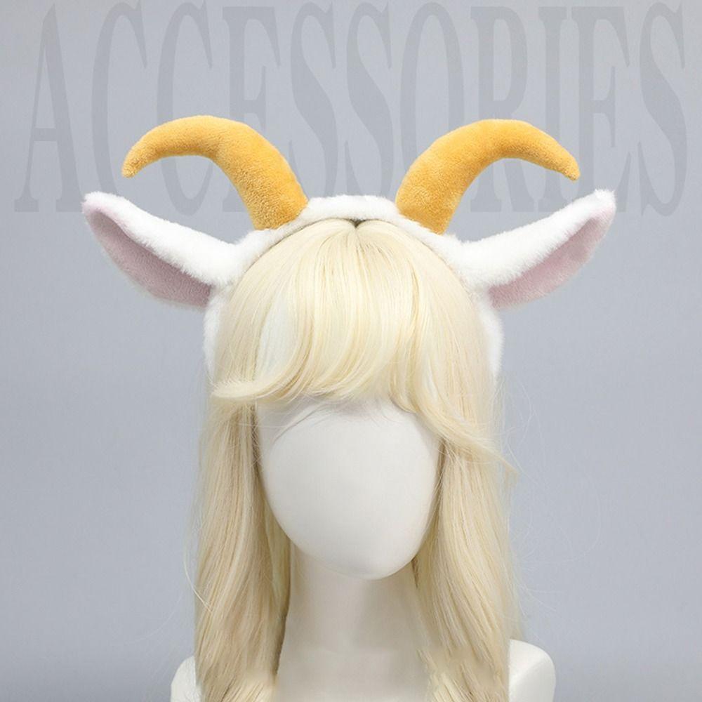 Animal Ears Animal Costumes Props Plush Plush Lamb Headbands  Party Decorations