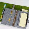 A5 A6 Spirála Cestovní deník Obal na notebook Plsť 6 otvorů Vintage Diář Plánovač DIY Pořadatel Škola O