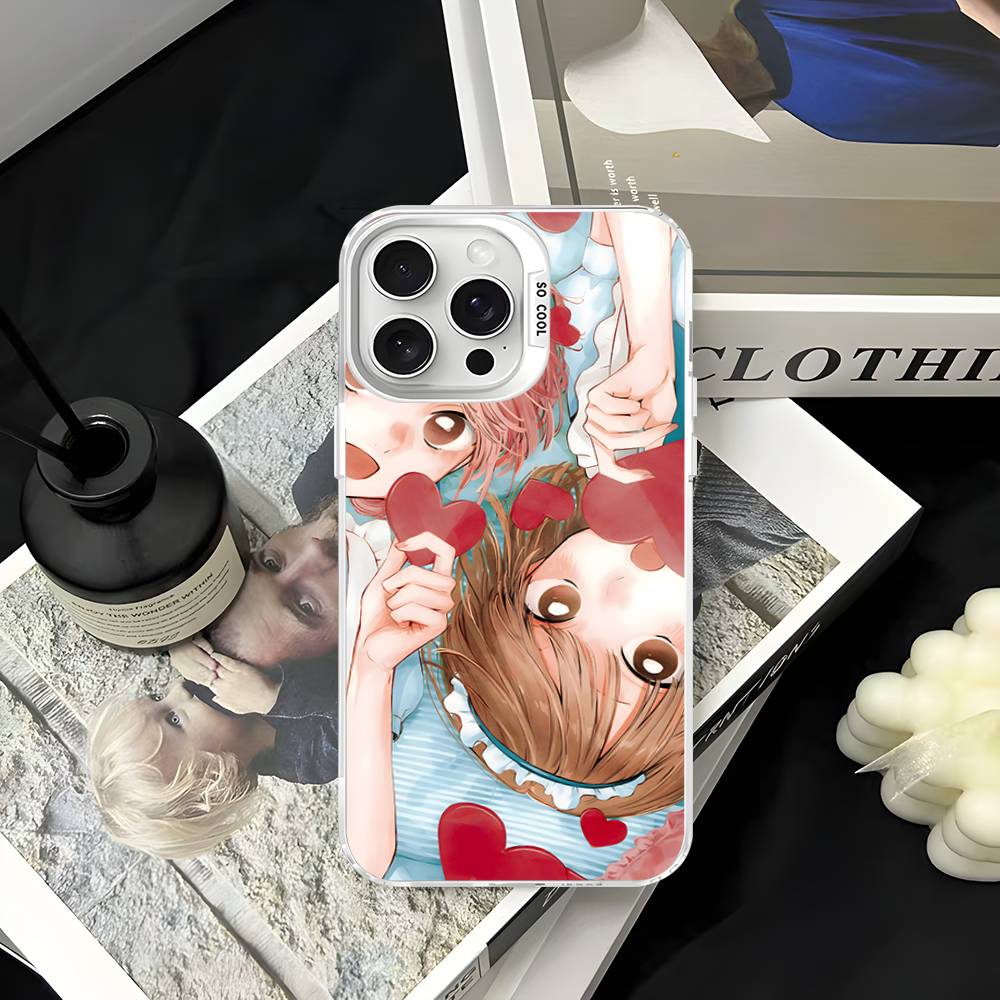 Anime B-Blue Box Phone Case For iPhone 17 16 15 14 13 12 11 Pro Max Plus Pro Colorful Shell