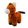 New Year of the Horse Mascot Pony Plush Toy Zodiac Horse Doll Gift Annual Meeting Event