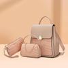 Women'S Bag Fashion Backpack Three-Piece Set