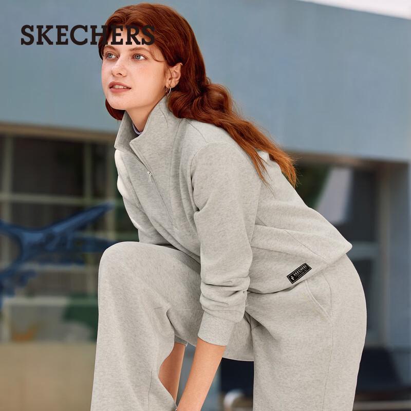 Skechers Women's L425W012 Knitted Pullover Sweatshirt
