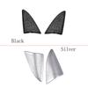 For Land Rover Discovery 4 LR4 2010-2016 Stainless Steel Car A Column Horn Decoration Cover Trim Sticker Car Accessories