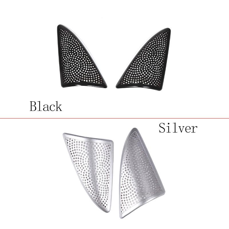 For Land Rover Discovery 4 LR4 2010-2016 Stainless Steel Car A Column Horn Decoration Cover Trim Sticker Car Accessories