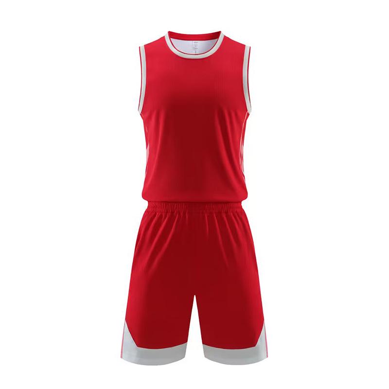 

Сверхбыстрая летняя баскетбольная тренировочная форма большого размера для взрослых и детей 6XL красный