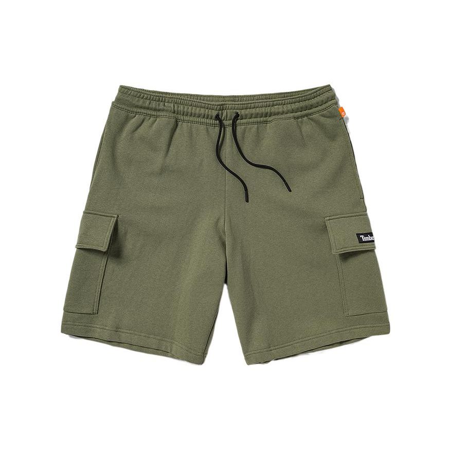 

Timberland Fleece Loose Fit Sports Shorts Unisex Shorts Cassel-Green A67CD-590 XS