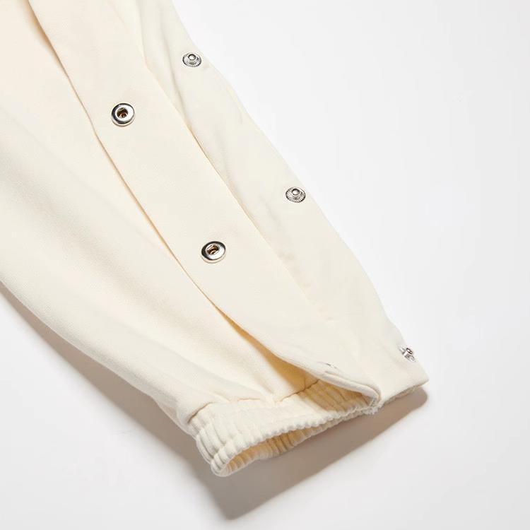 Puma Breathable Cotton Lace-Up Casual Knitted Sports Pants Women bottoms Beige 539757-97