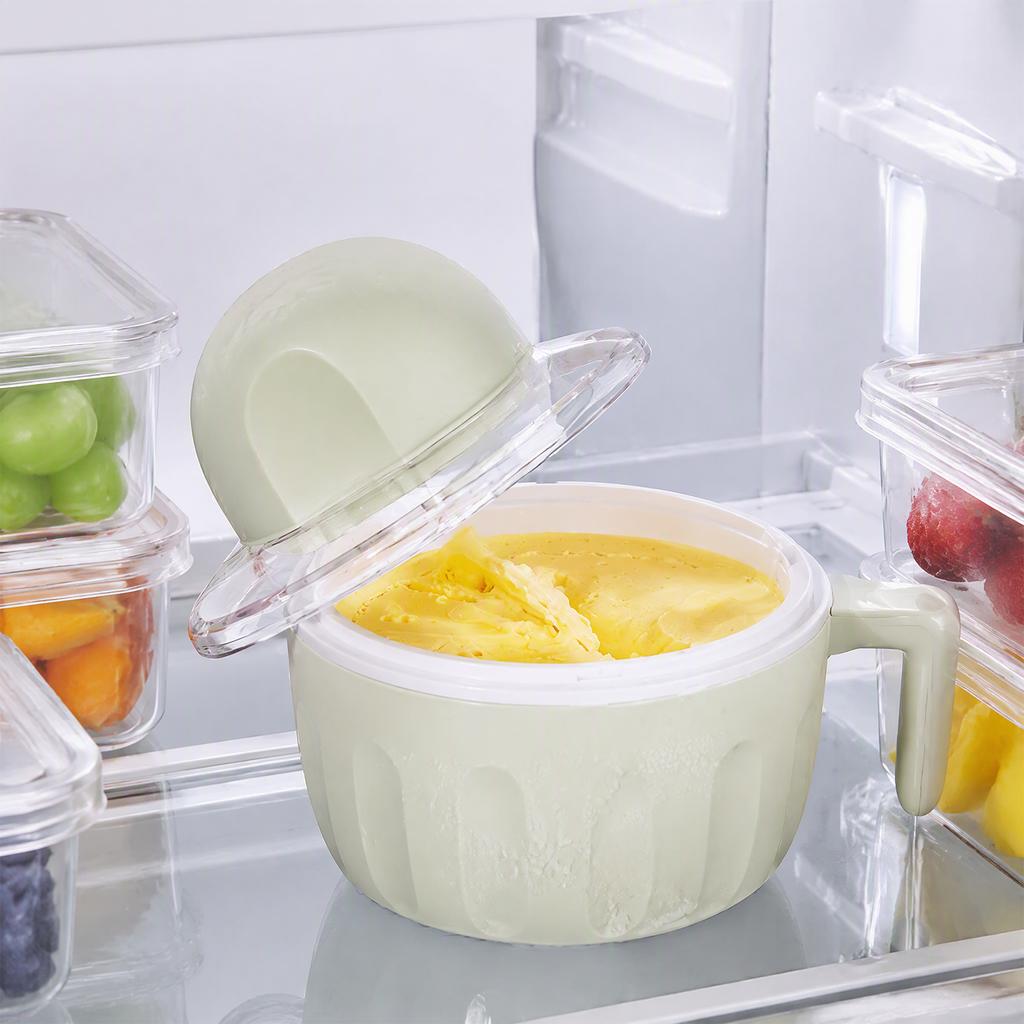 Taza compacta para hacer helados para el hogar, máquina inalámbrica, piezas extraíbles recargables aptas para lavavajillas, bol mini congelador para