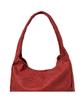 The Green Lab Boucle Wool Pouch Shoulder Bag Set [Coral Red]