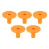 5Pcs Drum Cymbal Sleeves Plastic Stand Percussion Instrument Support Parts Replacement