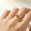 Hot Selling Starfish Shell Ring For Women 925 Sterling Silver Jewelry Daily Matching With Zirconia Opening Rings 02872