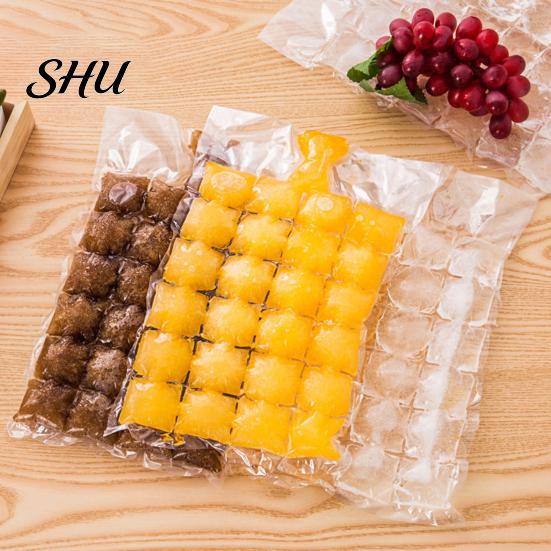 Ice Cube Bags 20Pcs Disposable Self-sealing Easy To Release Leak-proof Making BPA-Free Mold Trays Kitchen Supplies
