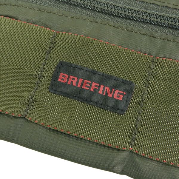 Briefing UL FLAT POUCH S, Olive, Mini Pouch for Men and Women, BOA203A09 067 [Parallel Import]